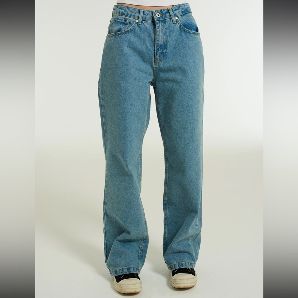 NWOT The Ragged Priest Dad Jean in midi Blue 🩵